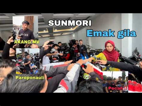 Sunmori Lanud Wiradinata Bareng Emak Gila Paropo Akangmv Dan Team