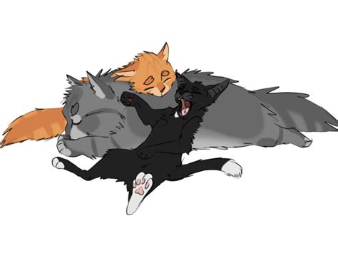 Firepaw Graypaw And Ravenpaw Warrior Cats Fan Art Warrior Cats