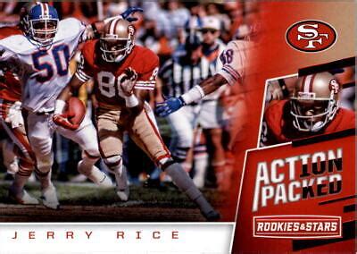 Rookies And Stars Action Packed Jerry Rice Nm Mt Ebay