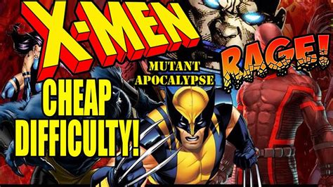 Retro Rage X Men Mutant Apocalypse Snes Youtube