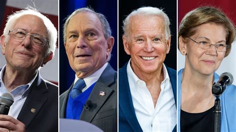 Democratic Presidential Candidates' Celebrity Endorsements -- Tracking ...