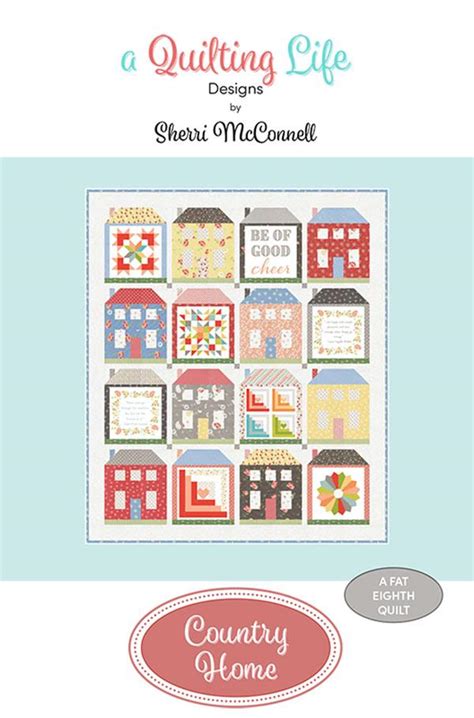 Moda Fabrics Emma Country Home Quilt Kit By Sherri Chelsi Kit