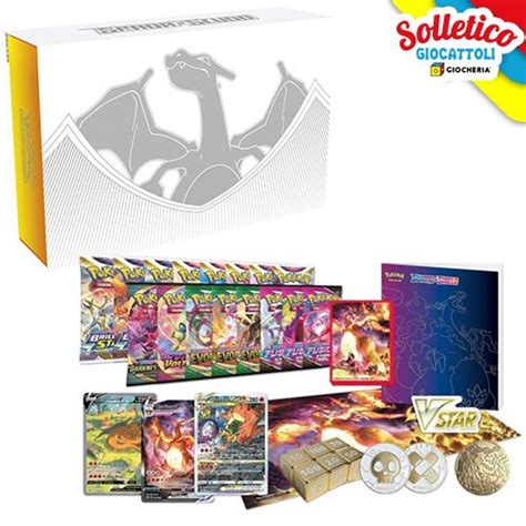 Pokémon Spada e Scudo Collezione ultra Premium Charizard Solletico