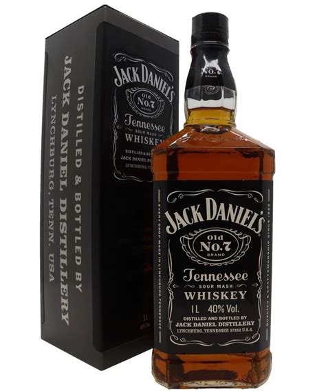 Whiskey Jack Daniels Nº 7 1L Lata Colecionável em alto relevo 4