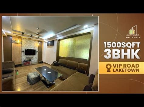 Sq Ft Bhk Fully Furnished Flat In Lake Town Vip Road Watta