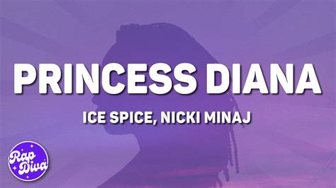 Ice Spice Princess Diana Lyrics Ft Nicki Minaj YouTube