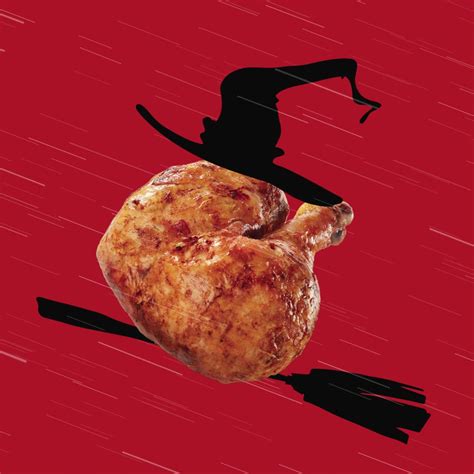 Happy Halloween 🎃🍗🦇 Looks Like Even Our Famous Rotisserie Chicken Has