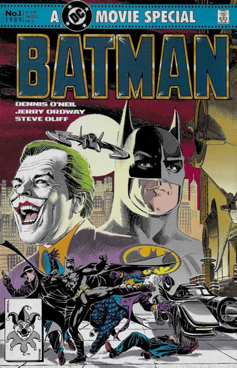 Batman 1989 Comic Adaptation Newsstand Cover A The Fortress Of