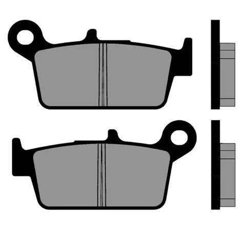 BELÄGE BREMSE ORGANISCH BRENTA 3087 Vorne Hinten Honda NSR R 80 1987