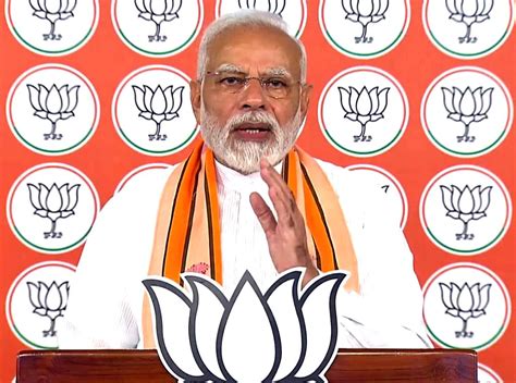 New Delhi Pm Modi Addresses The Yuva Vijay Sankalp Rally In Mandi