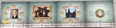 Benelux Euro Set Bu Fdc From Cent To Euro Euronotes Be