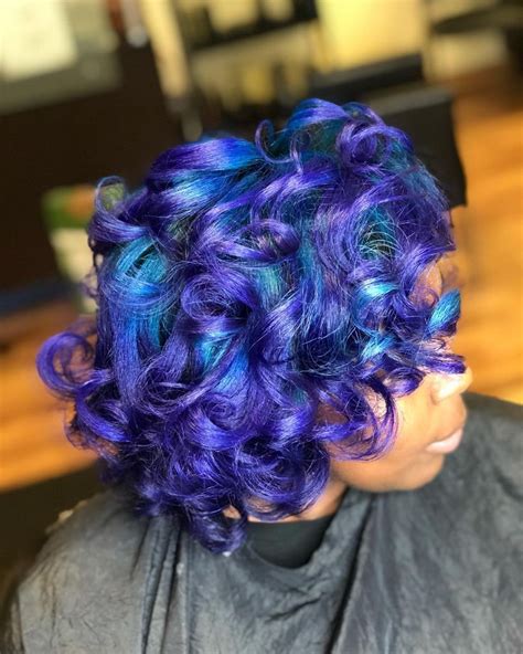 Blue, Green and Purple Hair Colors | Hair color, Purple hair, Hair ...