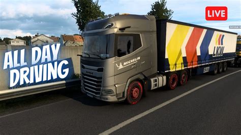 All Day With The Truck Driver Open Convoy Euro Truck Simulator 2