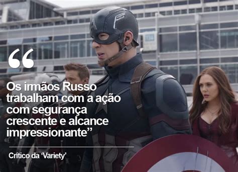 G Capit O Am Rica Guerra Civil O Melhor Filme Da Marvel Dizem