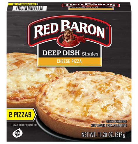 RED BARON® Singles Cheese Deep Dish Pizza