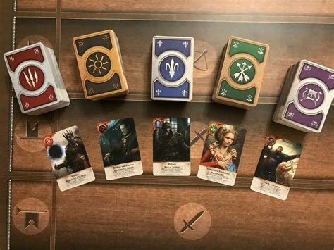 GWENT CARDS 5 DECKS Witcher 3 COMPLETE SET With BOX EBay