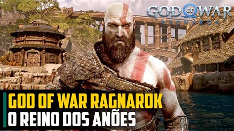 God of War Ragnarok o Reino dos Anões NOVO gameplay YouTube