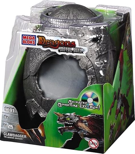 Mega Bloks Dragon Metal Ages Eggs Stgd Clawdagger Uk