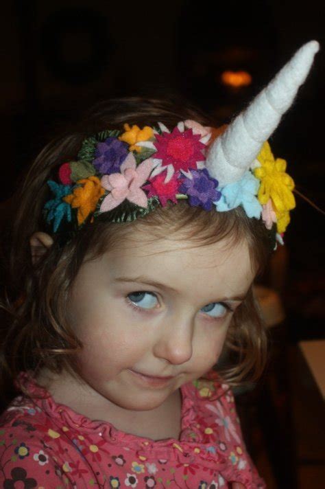 Juise Make A Unicorn Horn Flower Crown