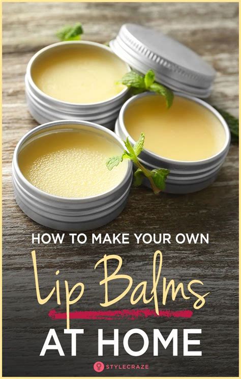 Top 15 Diy Homemade Lip Balms And How To Make Them Artofit