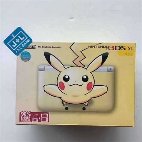 Nintendo 3ds Xl Console Yellow Pikachu 3ds Nintendo 3ds World