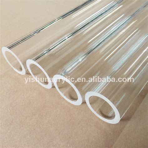 High Transparent Plastic Plexiglass Acrylic Tube Pipe Buy Transparent