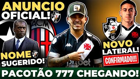 Urgente Medel Anunciado No Vasco Novo Lateral Esquerdo Seedorf