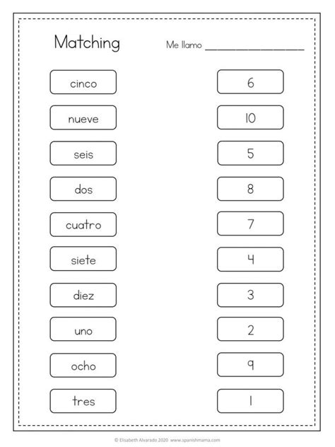 Numbers In Spanish Worksheets And How To Count 1 1000 Spanish