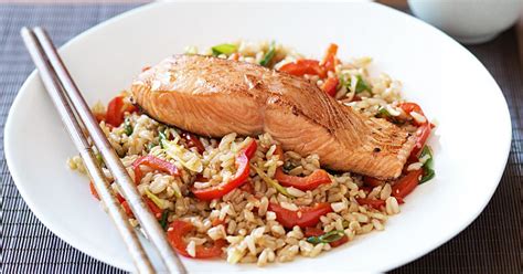 Teriyaki And Sesame Salmon