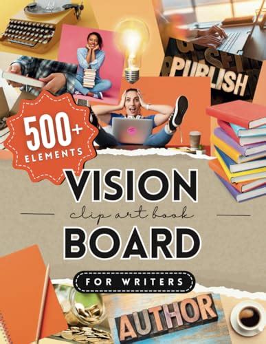 Vision Board Clip Art Book For Writers Create Powerful Vision