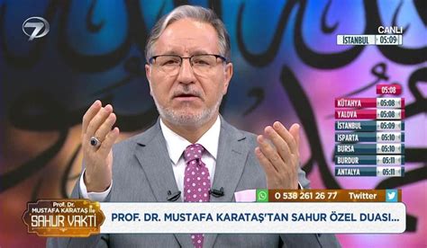 Prof Dr Mustafa Karata Ile Sahur Vakti Nisan Izle