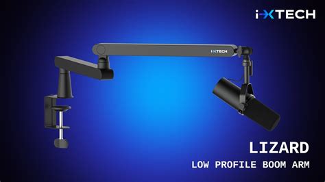 Ixtech Best Low Profile Boom Arm Lizard Shorts Streaming Gaming