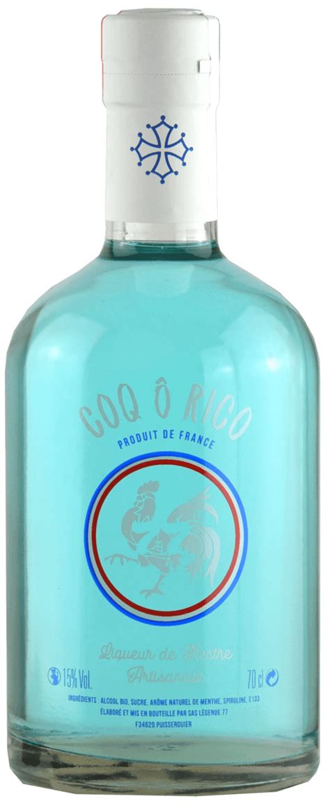 Coq Rico Liqueur De Menthe Artisanale Languedoc