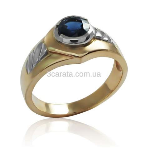 Мужской перстень с сапфиром 0.25 карата «Властелин» | Ювелирные ...