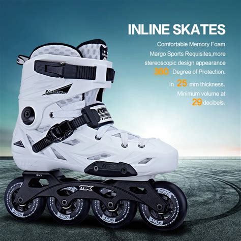 Customized Logo Professional Single Row Roller Freestyle Inline Skates