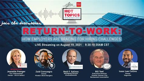 Tlc Hot Topics Series 1 Return To Work How Employers Are Bracing For