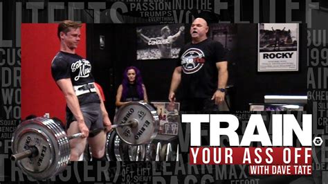 Dave Tate Fixes 6 Deadlifts At Once Train Your Ass Off Youtube