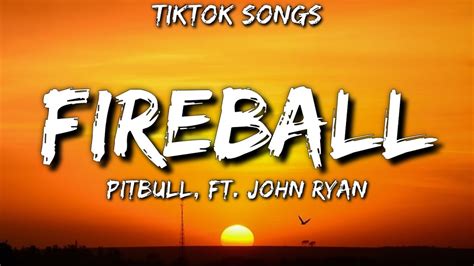 Pitbull Album Cover Fireball