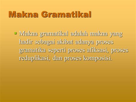 Makna Gramatikal Brain