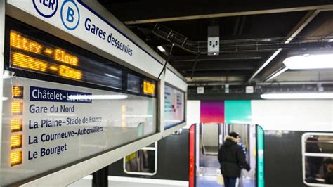 Le Rer B Ferm Pour Construire Le Cdg Express L Humanit