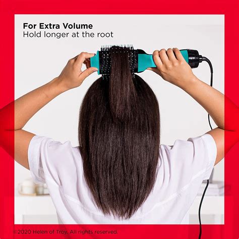 REVLON One Step Volumizer Original Hair Dryer And Hot Air Brush Mint