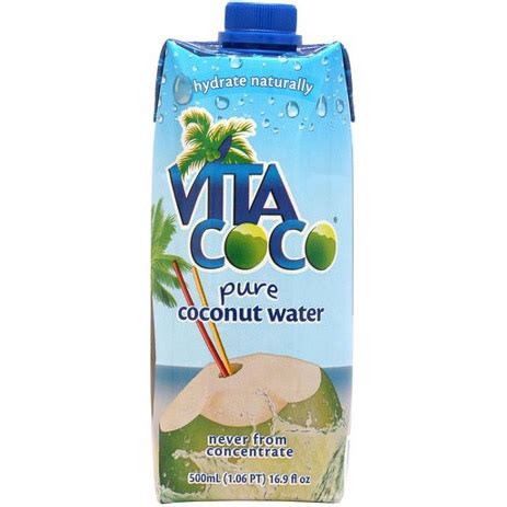 Vita Coco Pure Coconut Water Original Oz Sunac Natural