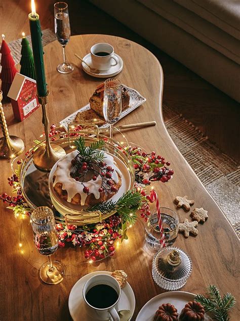 Las más originales mesas para desayunos y meriendas en Navidad