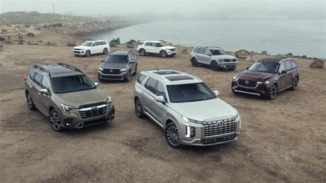 3-Row SUV Big Test! Kia Telluride vs. Pilot, CX-90, Palisade, Ascent, Explorer, Grand Cherokee L ...