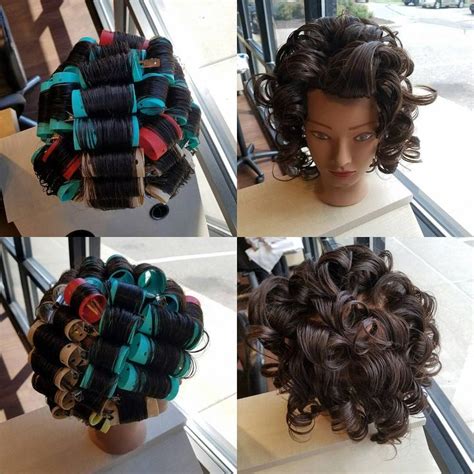 Roller Set Roller Set Hairstyles Roller Set Hair Styles