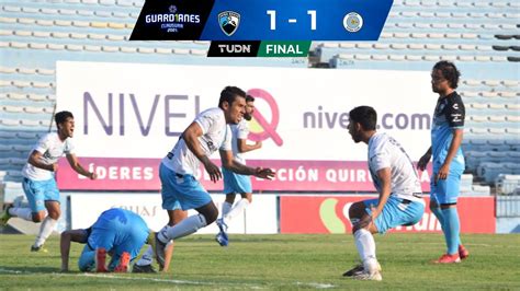 Tampico Madero 1 1 Cancún Goles Resultado y resumen TUDN Liga de