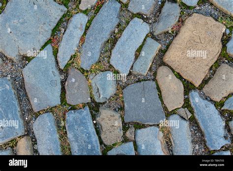 Abstract Background Of Old Cobblestone Pavement Stock Photo Alamy