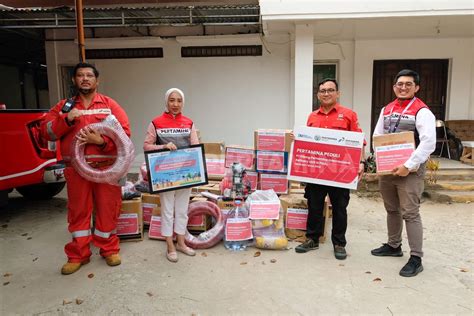 Kilang Pertamina Plaju Membantu Persediaan Logistik Dan 100 Paket