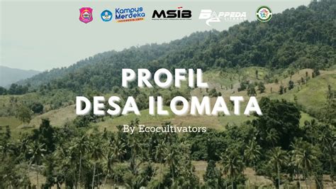 Profil Desa Ilomata Msib Batch Bappeda Litbang Bone Bolango Youtube