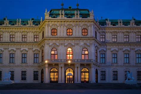 Palácio Do Belvedere a Residência Do Príncipe Do Couve de milão Viena